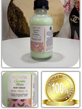 EPIC NWT- AMINNAH CUCUMBER MELON BODY SERUM!